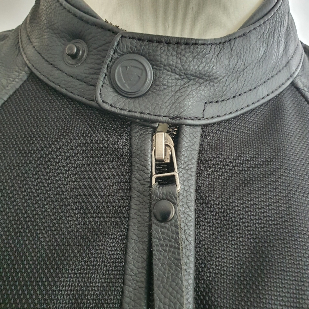Rev'It! Women's Motorcycle Leather and Textile Ignite 2 Jacket Size L - Picture 4 of 12